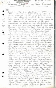 Document, Pioneering Days by George Everard