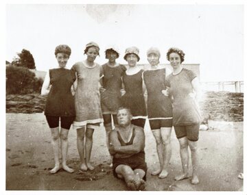 Photograph, Swimming James Joseph Blake c.1915 Cowes, About 1915