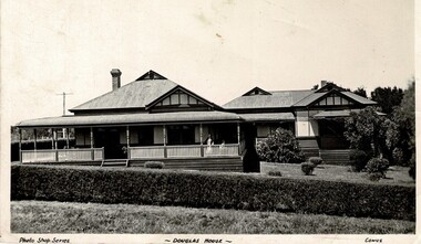 Postcard, Douglas House, Cowes