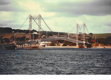 Photograph, Phillip Island Suspension Bridge, December 1961