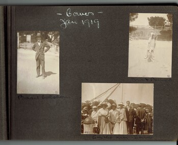 Album, Manton Family Photo Album, 1919