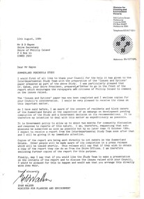 Document, Discussion Paper Summerland, August 1984