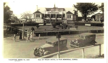 Postcard, Isle of Wight Hotel, Cowes