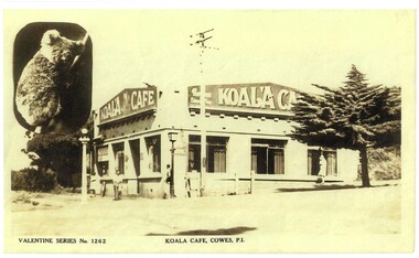 Postcard, Koala Cafe