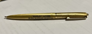 Souvenir - Warley Hospital pen, 1983