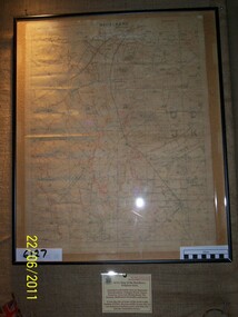 Map Trench waterproofed cloth