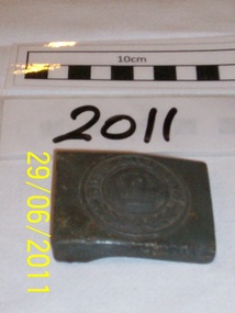 Belt Buckle German Oxydised