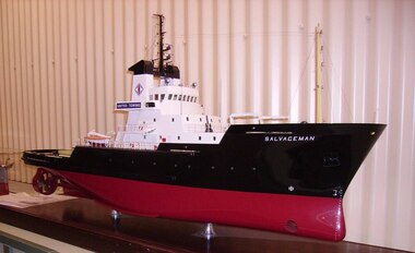 Shipbuilders model, MT Salvageman