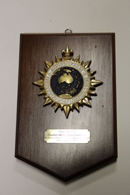 Plaque, Another Hamilton Design
