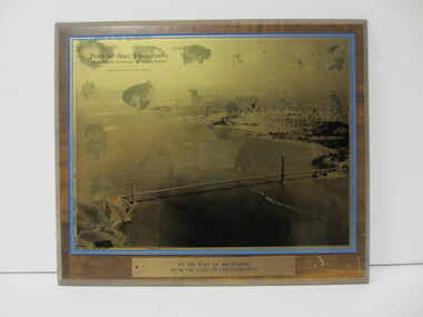 Plaque, Walter W Cribbins Co