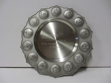 Plate, Royal Selangor Pewter