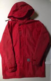Red rain jacket- Prop
