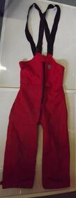 Red rain pants- Prop