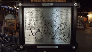 Selangor Pewtor map, Possibly Malaysia