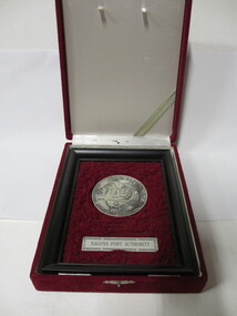 Silver coloured Medallion