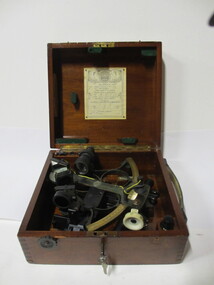 Sextant and box, Henry Hughes and Son, London