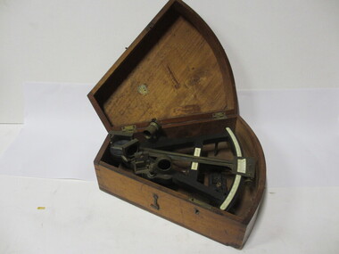 Hughes Sextant and box