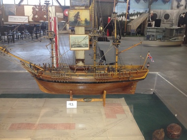 Ship Model, Brian Dowd, HMS Bounty