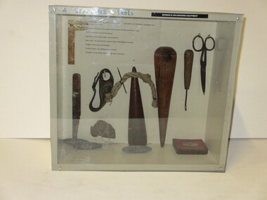 Seaman's Sailmakers box and tools