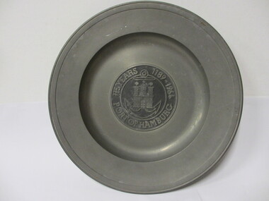 Plate, Port of Hamburg