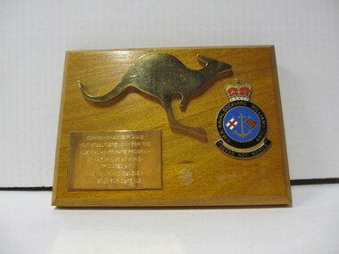 Plaque, HMA Naval Dockyard Williamstown