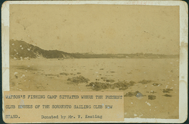 Photograph, Watson’s Fishing Camp, Sorrento