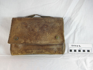 Satchell (leather), (estimated); World War 2