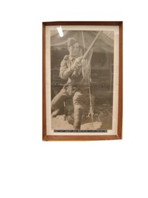 Framed Photograph, Sargent W.T. West 24th Battlion A.I.F. 1914-1918, (estimated); WW1