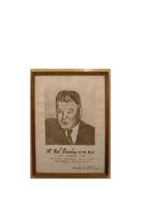 Portrait, A. F. Crouch, Pen & Ink Portrait, 1952 (exact)