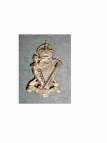 Hat Badge, Hat Badge Royal Irish Rifles WW1, (estimated);  around 1900