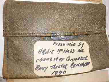 Wallet, Leather Wallet, (estimated); 1940's
