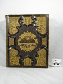 Book, HUBBARD BROS, Holy Bible  Die Heilige Bibel, 1874 (exact)