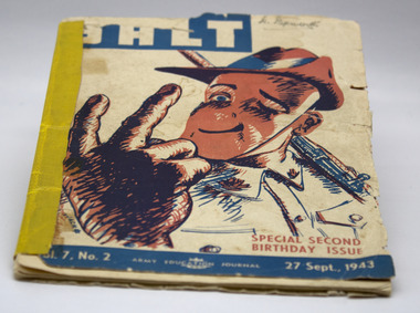 Booklet - Australian Army Education Unit publiction titled SALT, Australian Army Education Unit, SALT, 27/3/1943