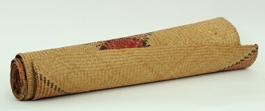 Textile - Dyak Woven Matt, 1940's