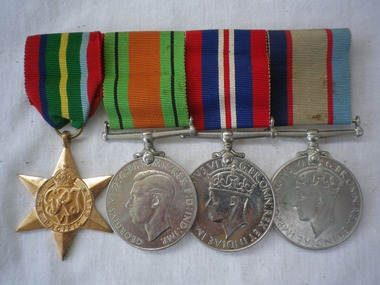 Medal, WW2 Medals - Trooper Howard Penhale- 2/9th Cavalry Commando Regiment