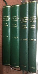 Double Diamonds-Magazine of the M and Z commando Association of Victoria 4 Volumes