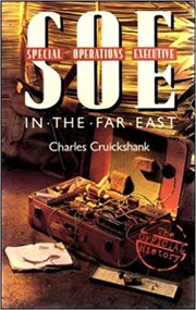 Book, SOE In the Far East