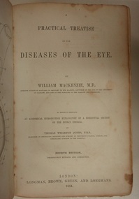 Book, A practical treatise on the diseases of the eye, 1854 (exact)