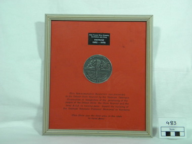 Memento for Vietnam Veterans National Memorial, 1990s