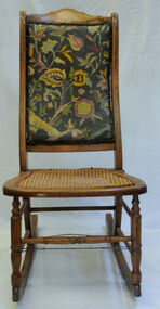 rocking chair, mid 19th century