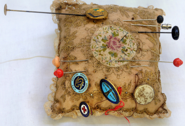 pin cushion, first half 20th century