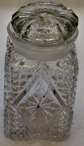 glass container, first half 20th century