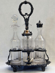 cruet  set, early 20th century
