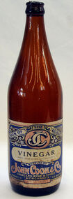 bottle, John Cook & Co, first half 20th century