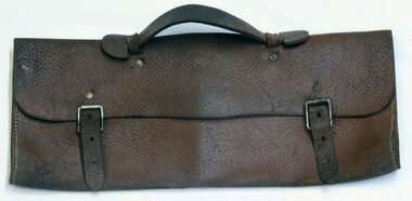 leather satchel
