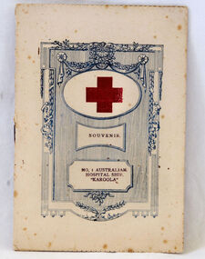 souvenir card, 1916