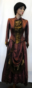 dress, c. 1884
