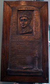 memorial plaque, early 20th Century
