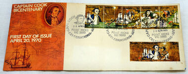 first day cover, Australia Post, April 1970