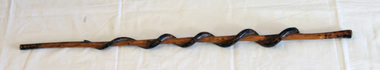 carved stick